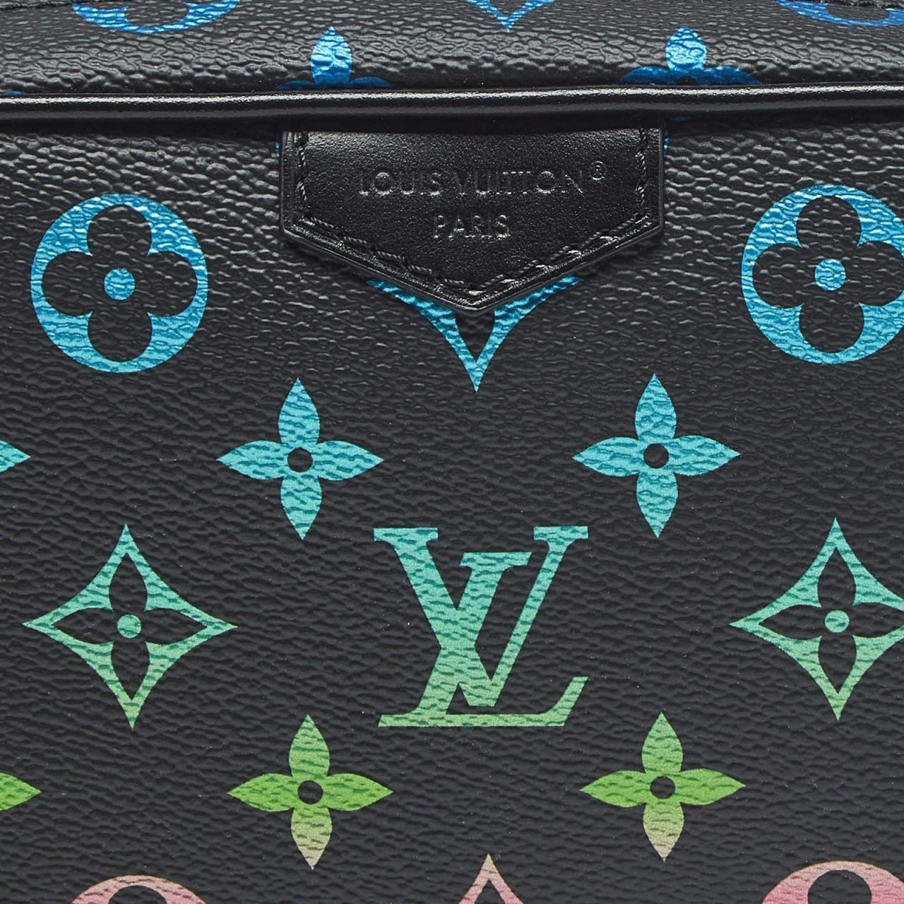 Louis Vuitton Monogram Multicolor Leather Crossbody Bag (Black) - image 7