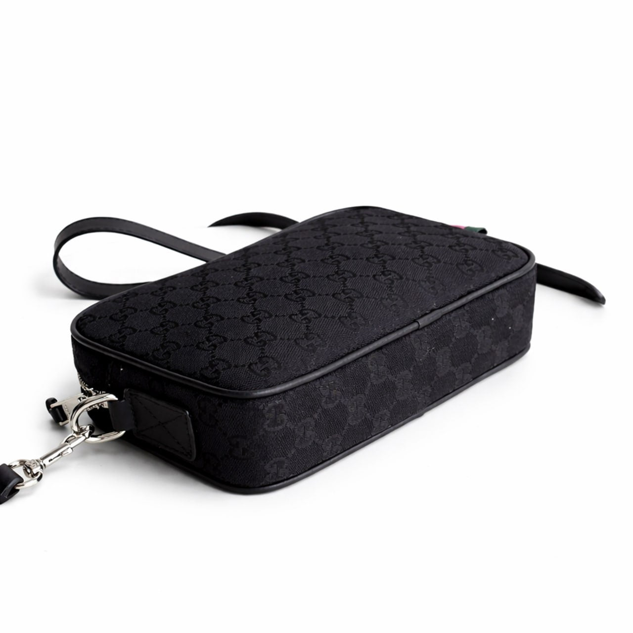 Gucci Canvas Minimalist Crossbody Bag (Black) - image 5
