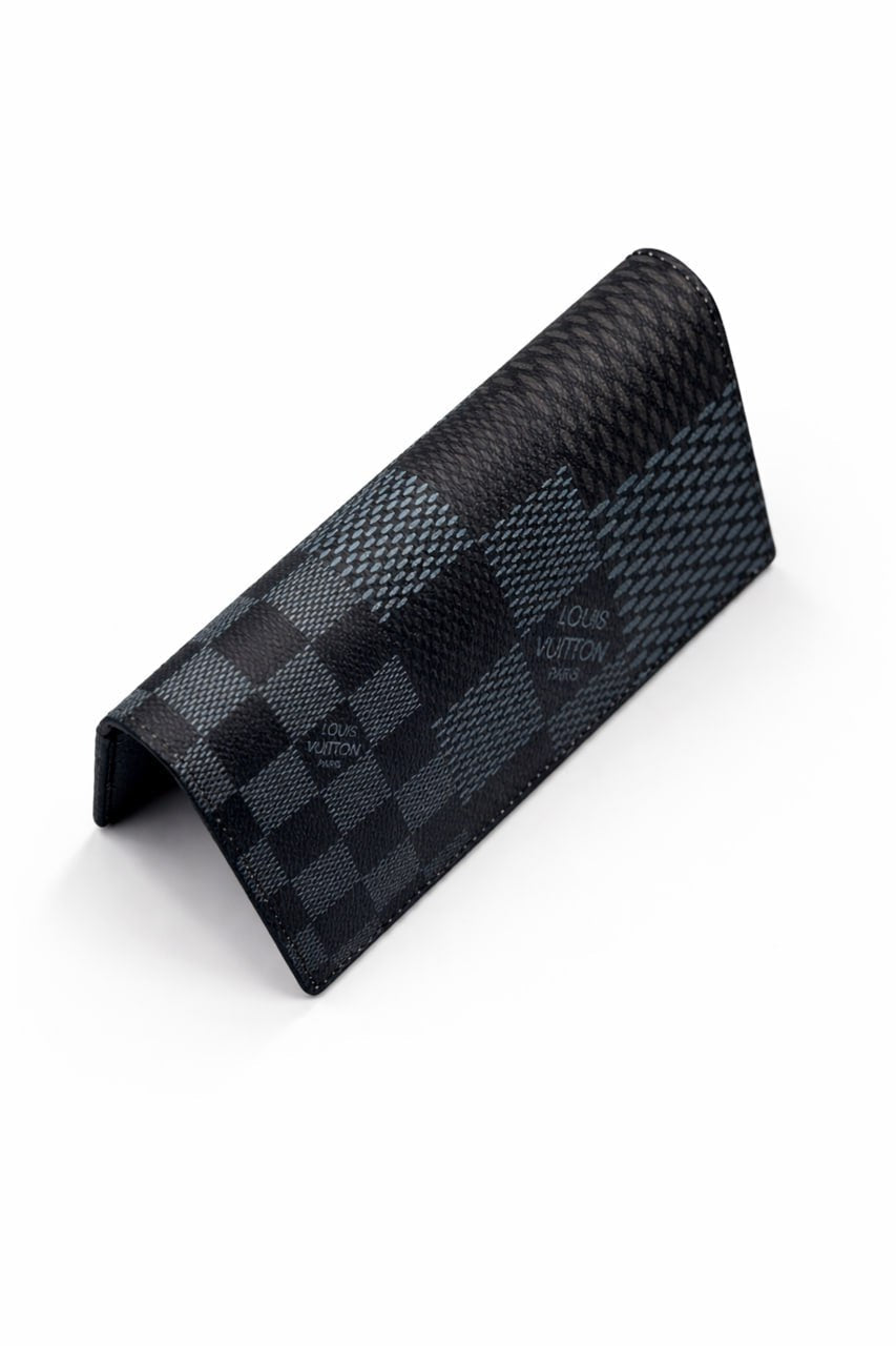 Louis Vuitton Damier Patchwork Card Holder, Wallet – Black - image 3