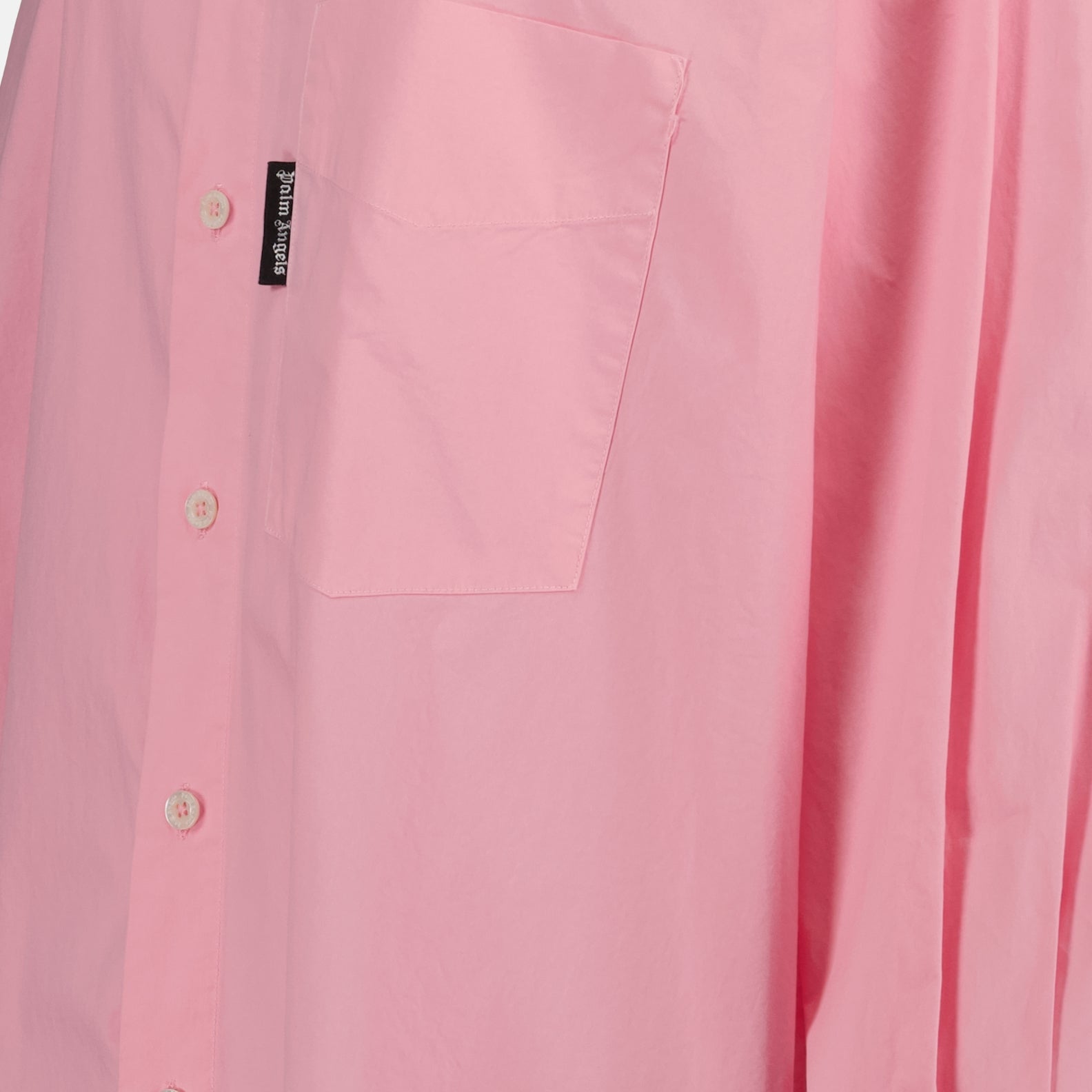 Palm Angels Oversized Button-Up Shirt Dress - image 3