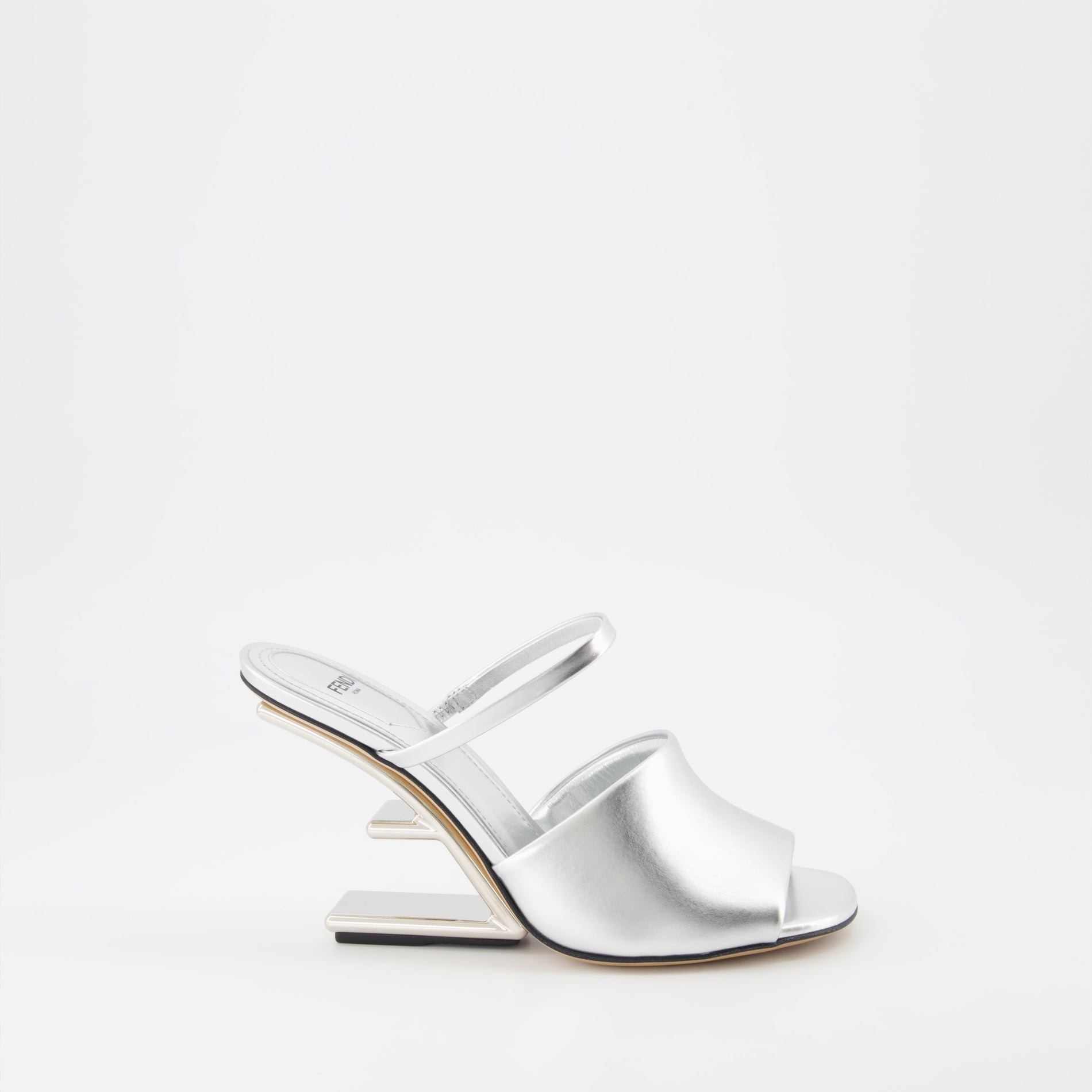 Fendi Sculptural Heel Sandals