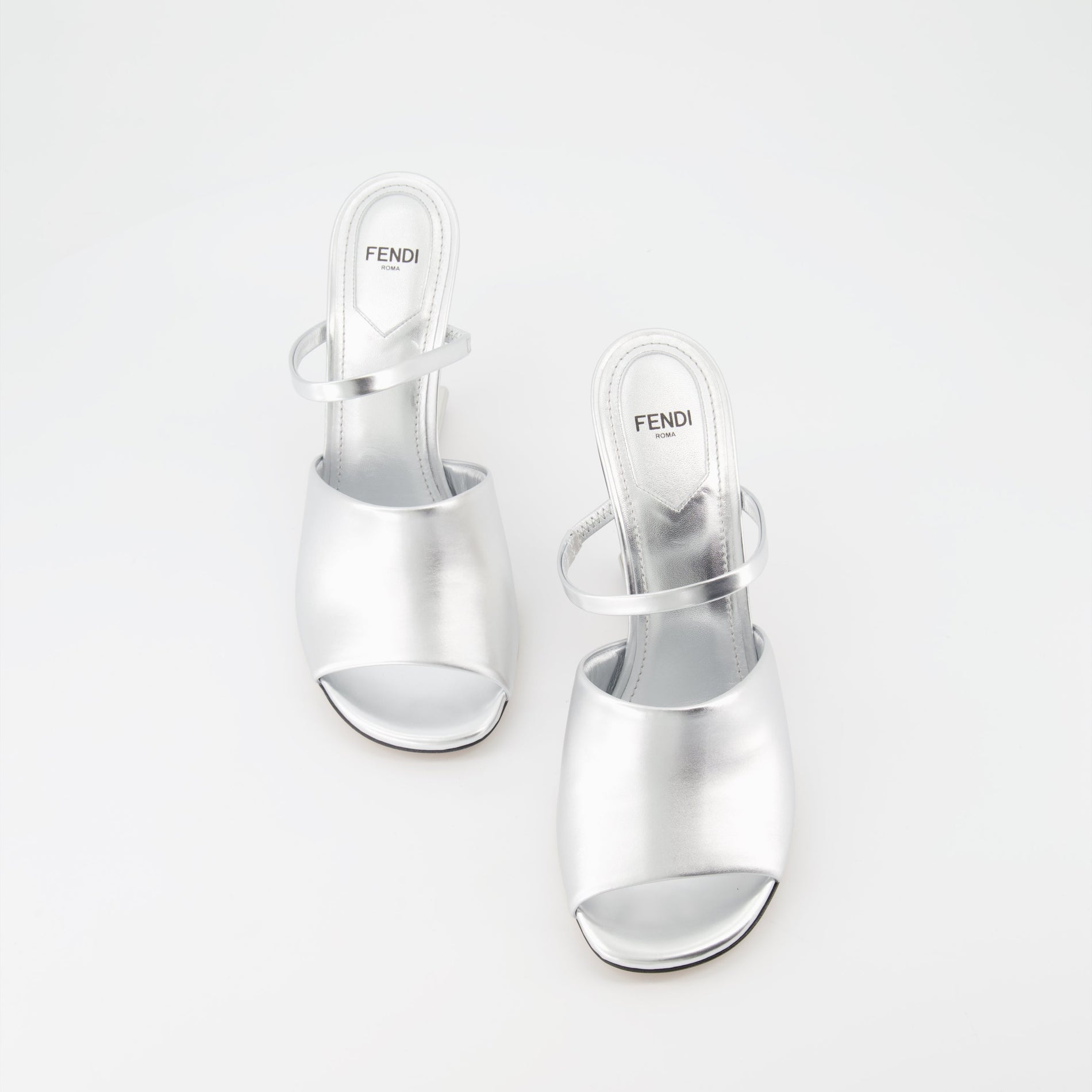 Fendi Sculptural Heel Sandals - image 6