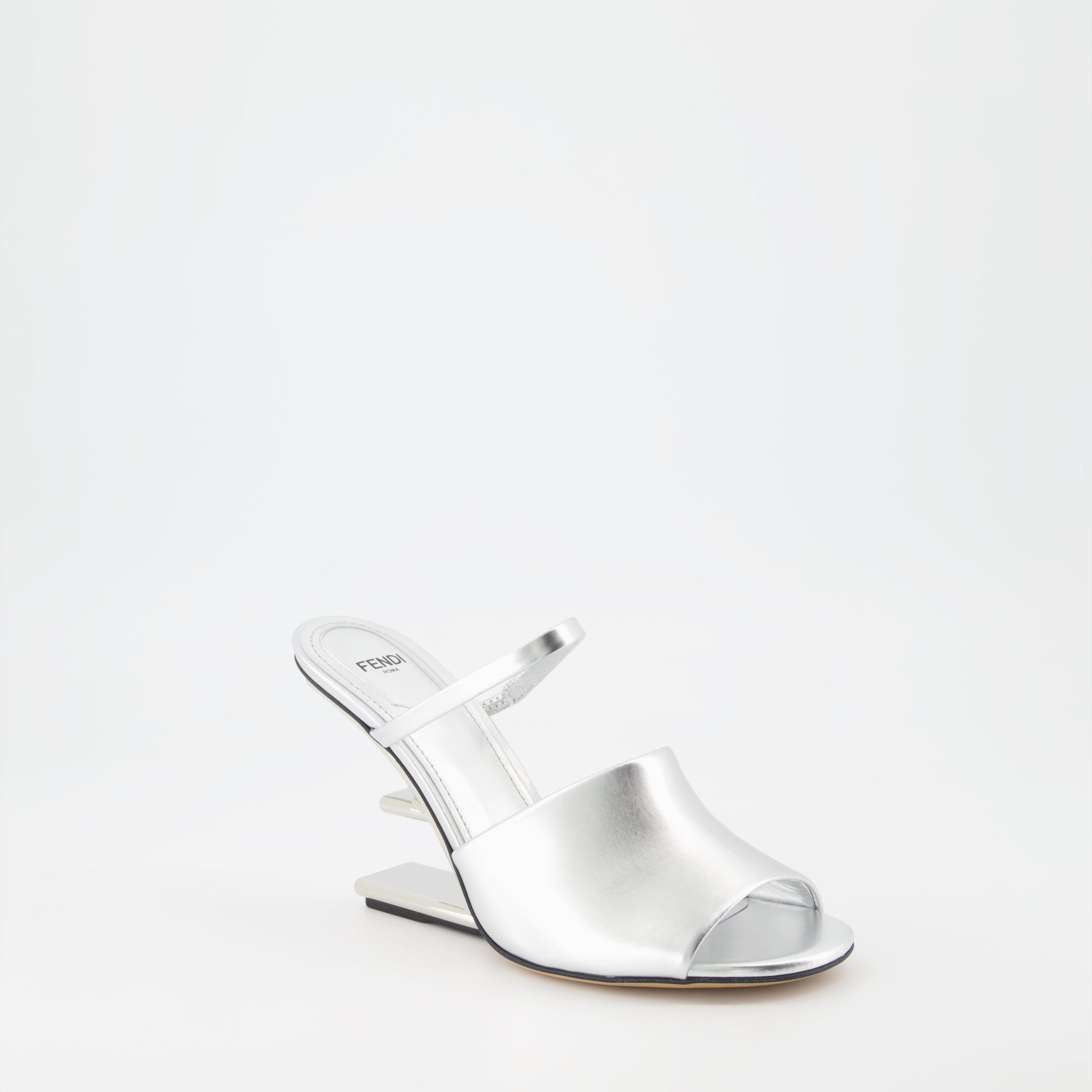Fendi Sculptural Heel Sandals - image 2