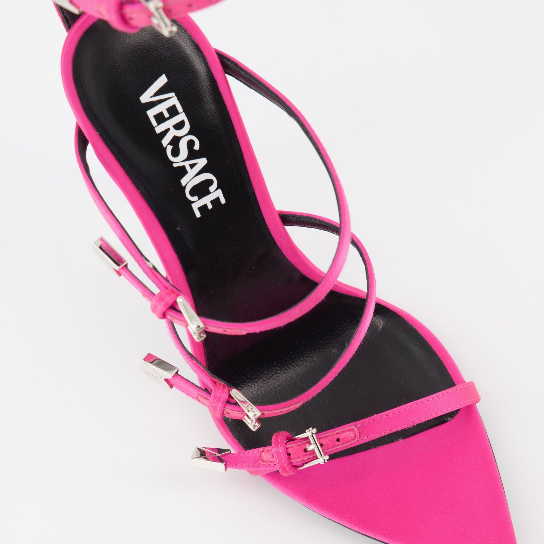 Versace Pin-Point Strappy Sandals - image 5