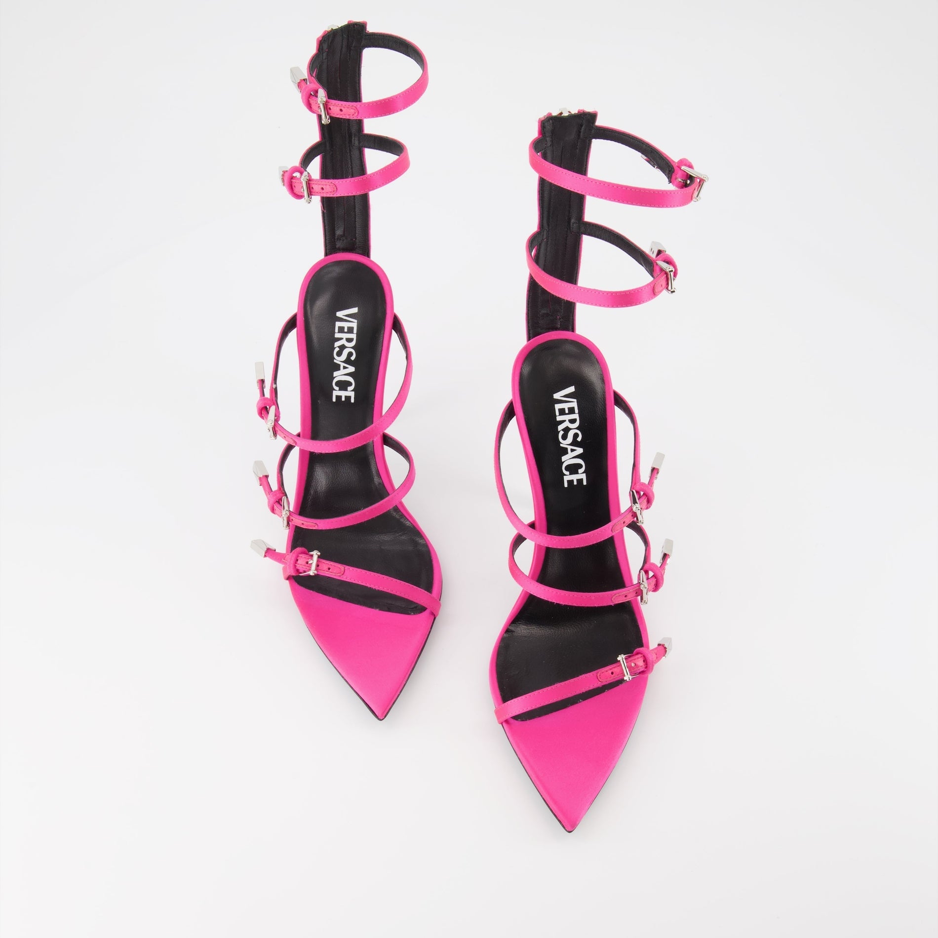 Versace Pin-Point Strappy Sandals - image 6
