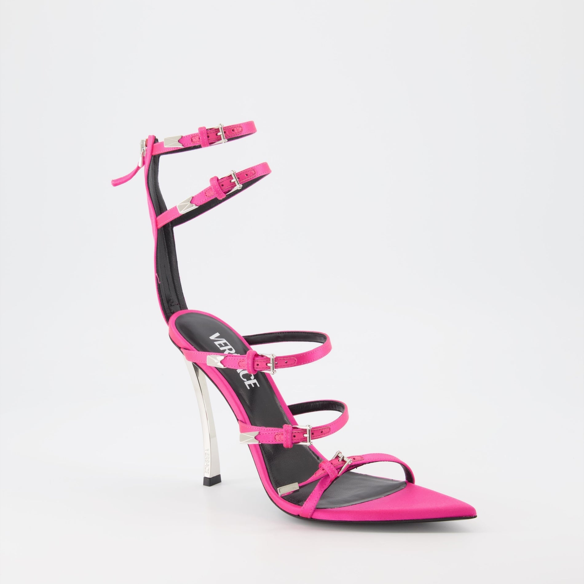 Versace Pin-Point Strappy Sandals - image 2