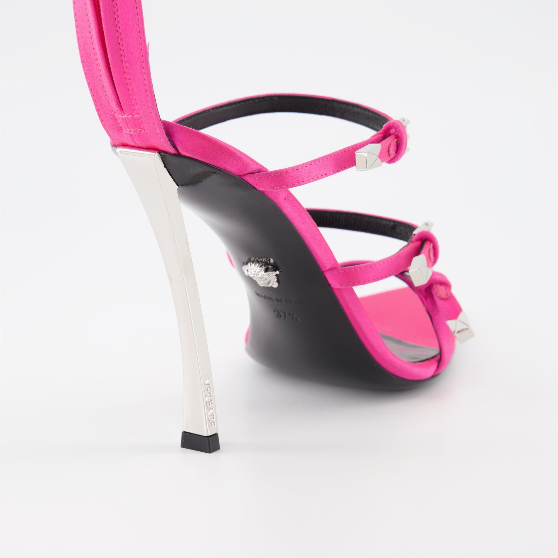 Versace Pin-Point Strappy Sandals - image 4
