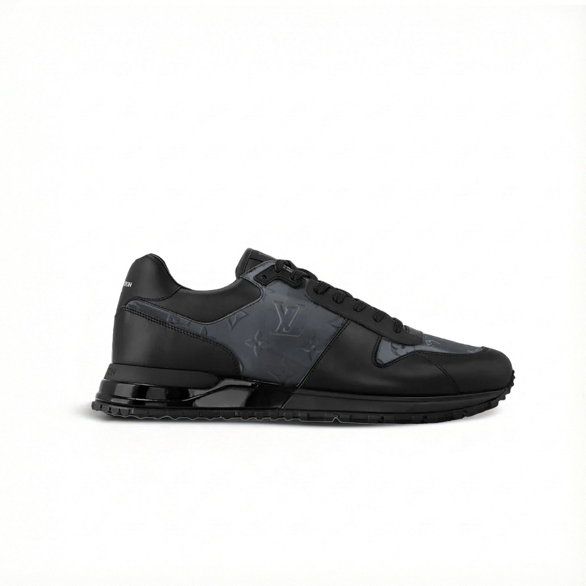 Louis Vuitton Run Away Sneaker – Black Iridescent Monogram