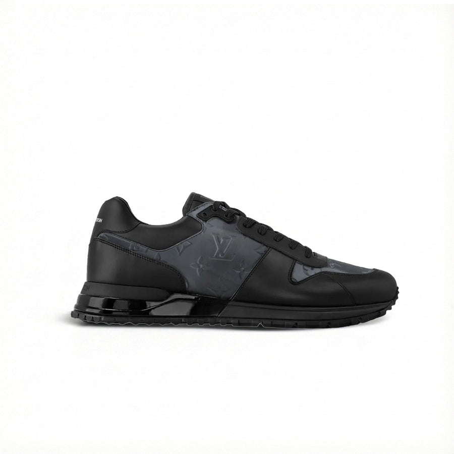 Louis Vuitton Run Away Sneaker – Black Iridescent Monogram