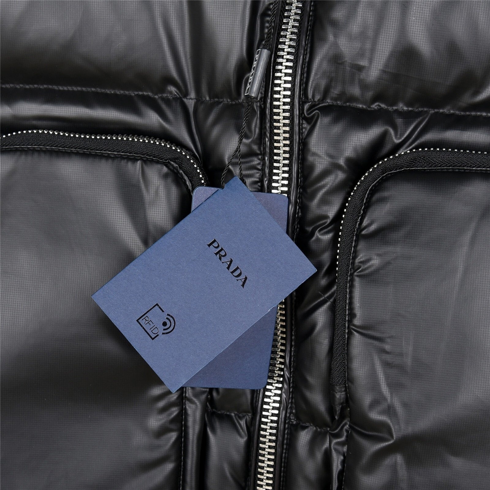Prada Black Puffer Vest - image 7