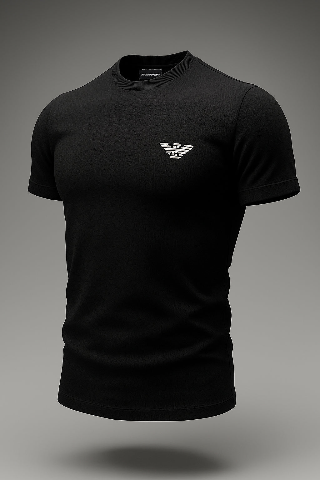 Forever Shadow Crest Fitted Tee