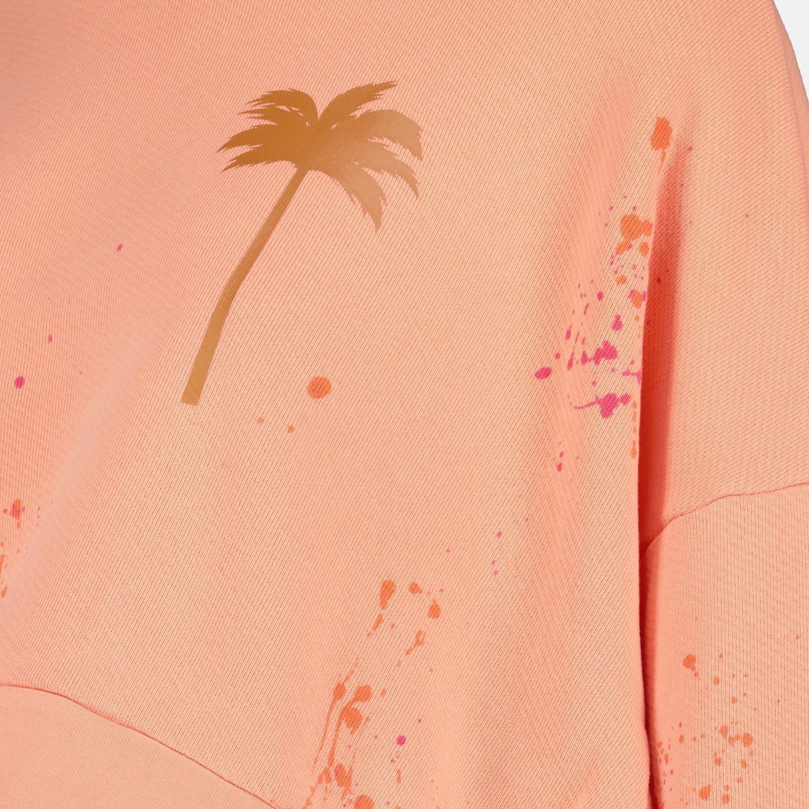 Palm Angels PXP Painted Cropped Sweatshirt - image 3