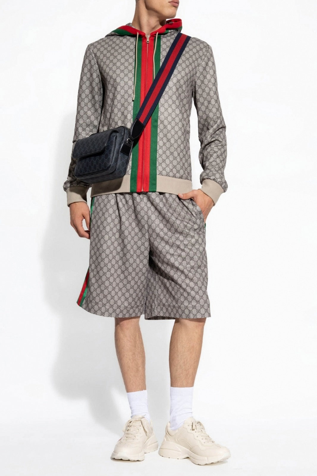 Gucci Beige Jacket With Monogram - image 4