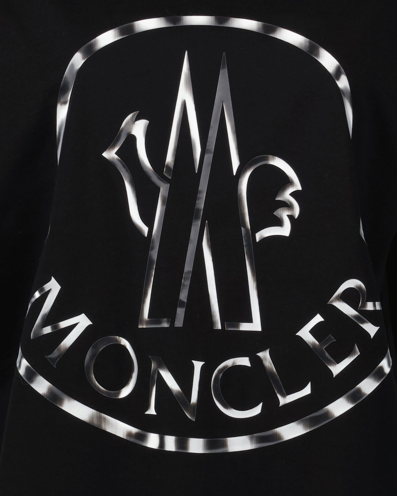 Moncler Metallic Logo Cotton T-Shirt - image 5