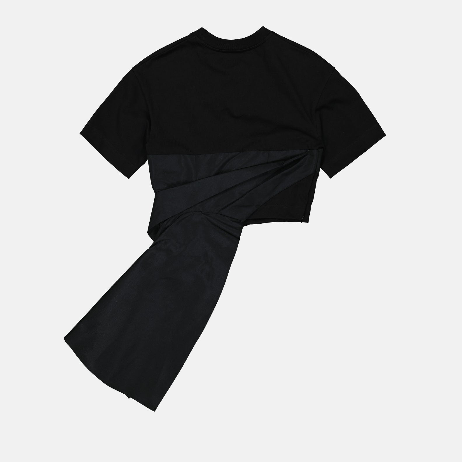 Alexander McQueen Draped Knot Crop T-Shirt - image 2