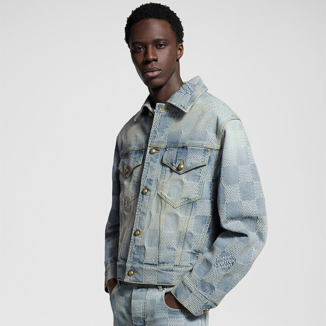 Louis Vuitton Damier Classic Denim Jacket - image 2