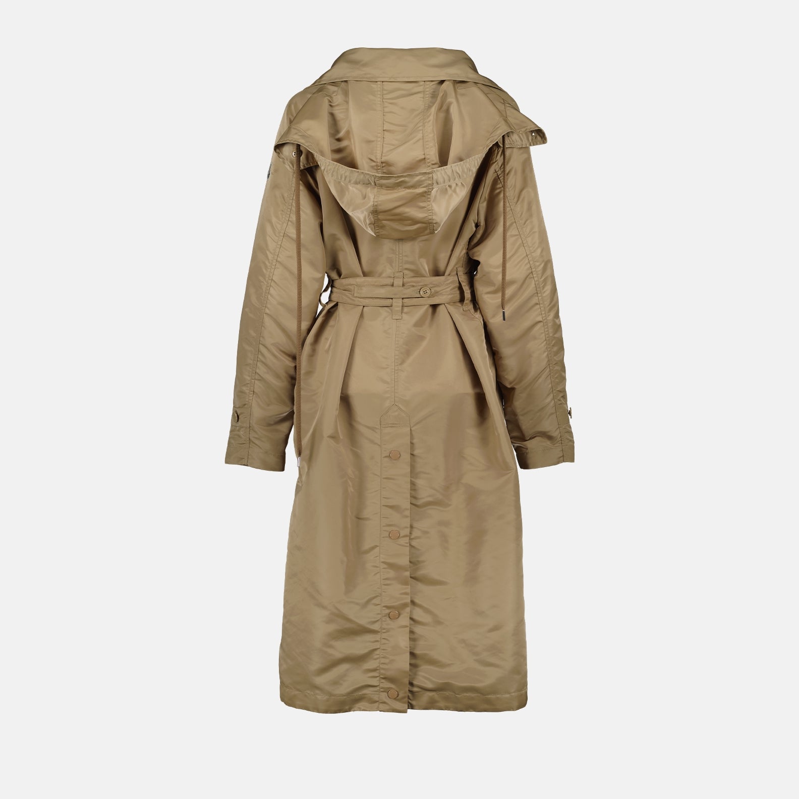 Moncler Beige Belted Technical Trench Coat - image 4