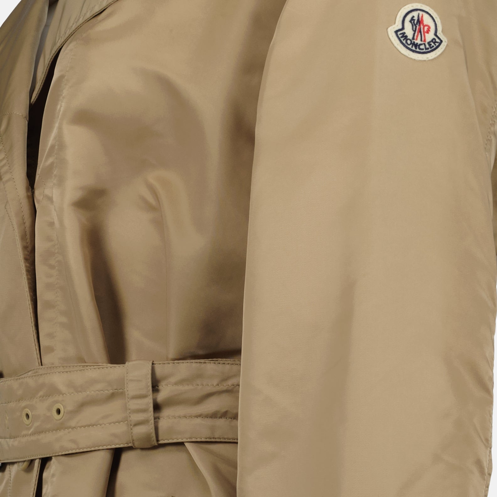 Moncler Beige Belted Technical Trench Coat - image 5