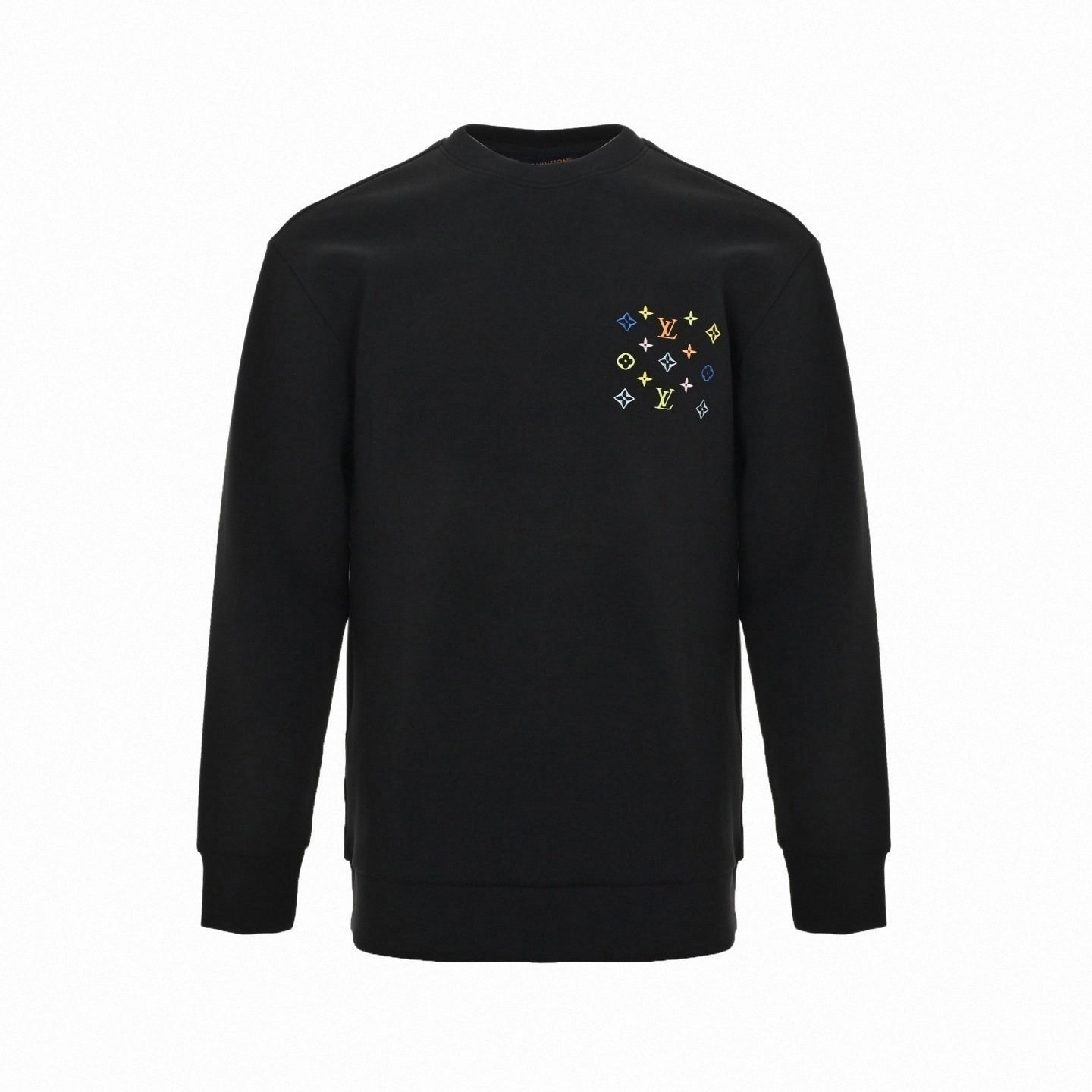 Louis Vuitton Multicolor Embroidered Monogram Crewneck