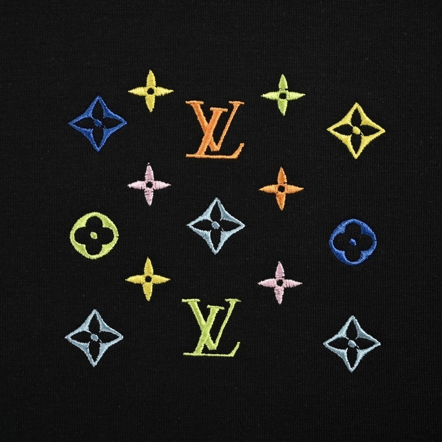 Louis Vuitton Multicolor Embroidered Monogram Crewneck - image 4