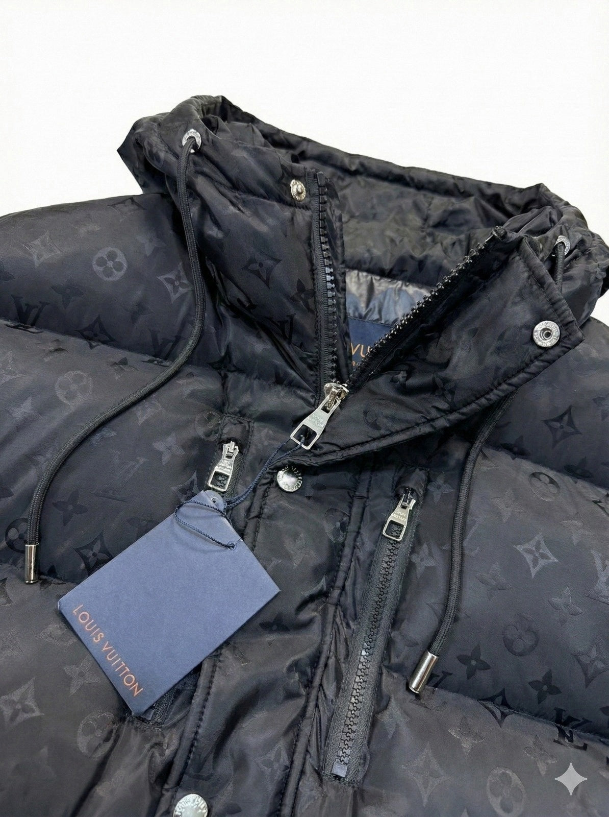 Louis Vuitton Monogram Noir Arctic Down Jacket - image 3