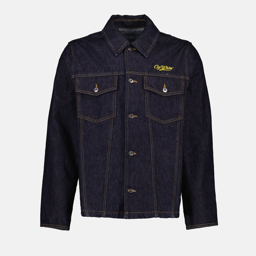 Off-White Wave Off Denim Jacket