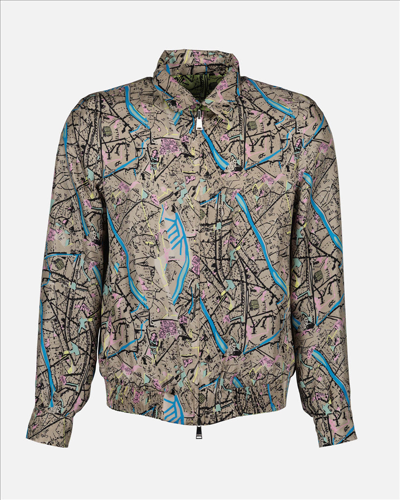 Fendi Fendi Map Jacket - image 2