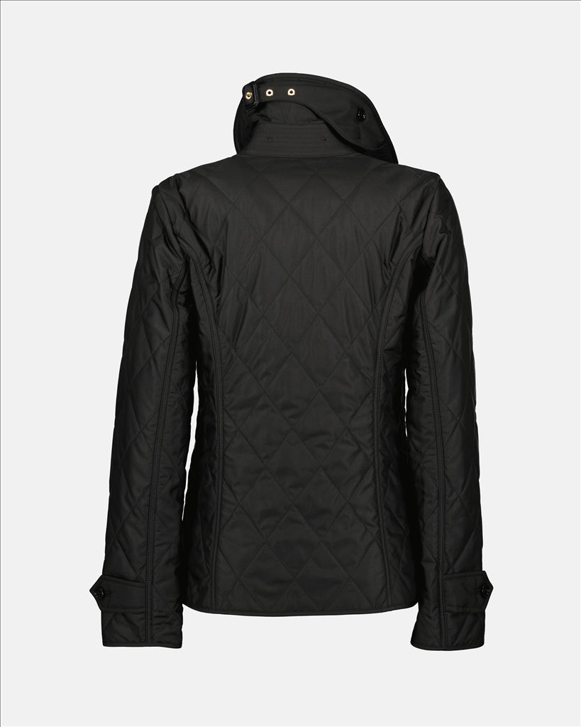 Burberry Black Diamond-Quilted Jacket - image 3