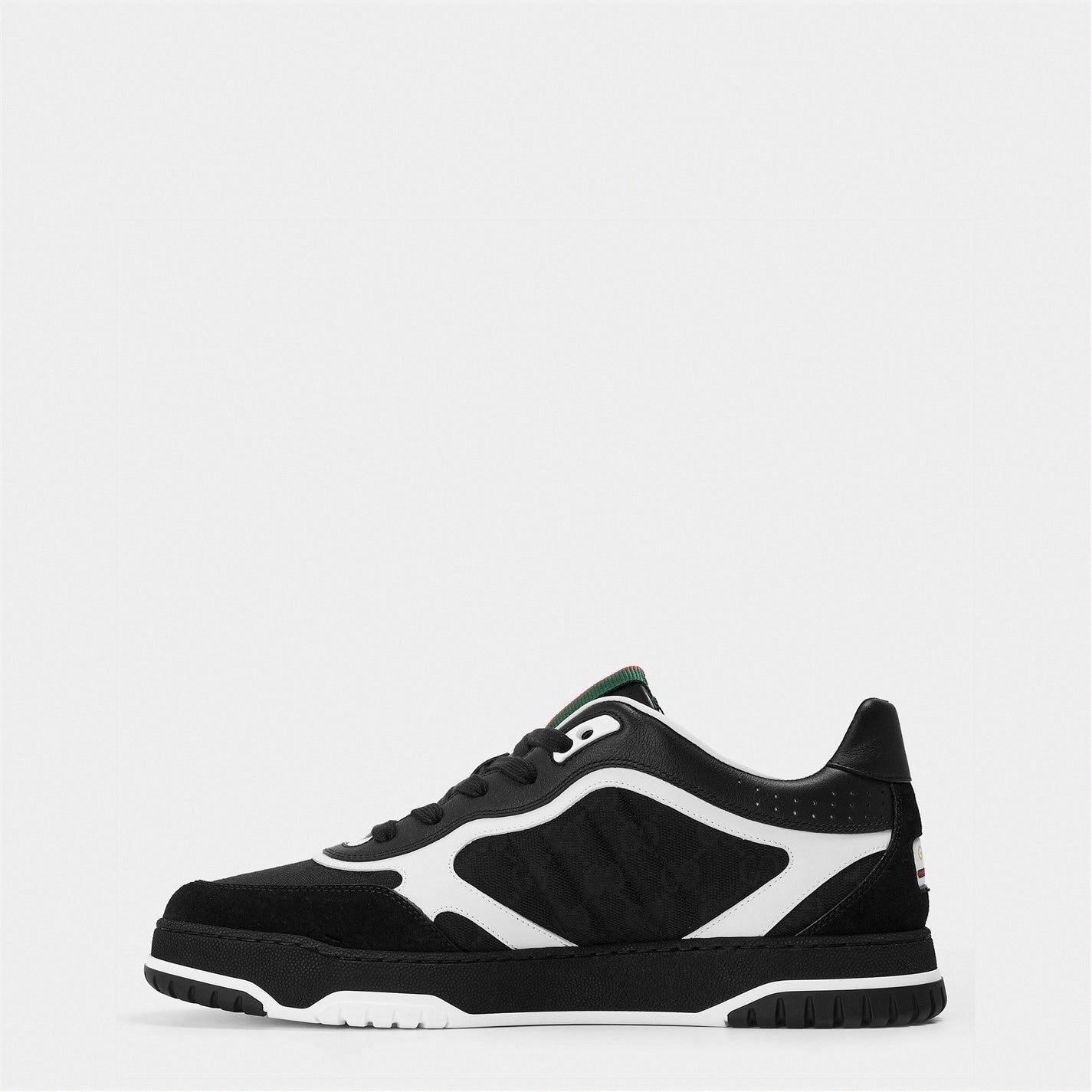 Gucci GG Re-Web Sneakers in Black and White - image 2