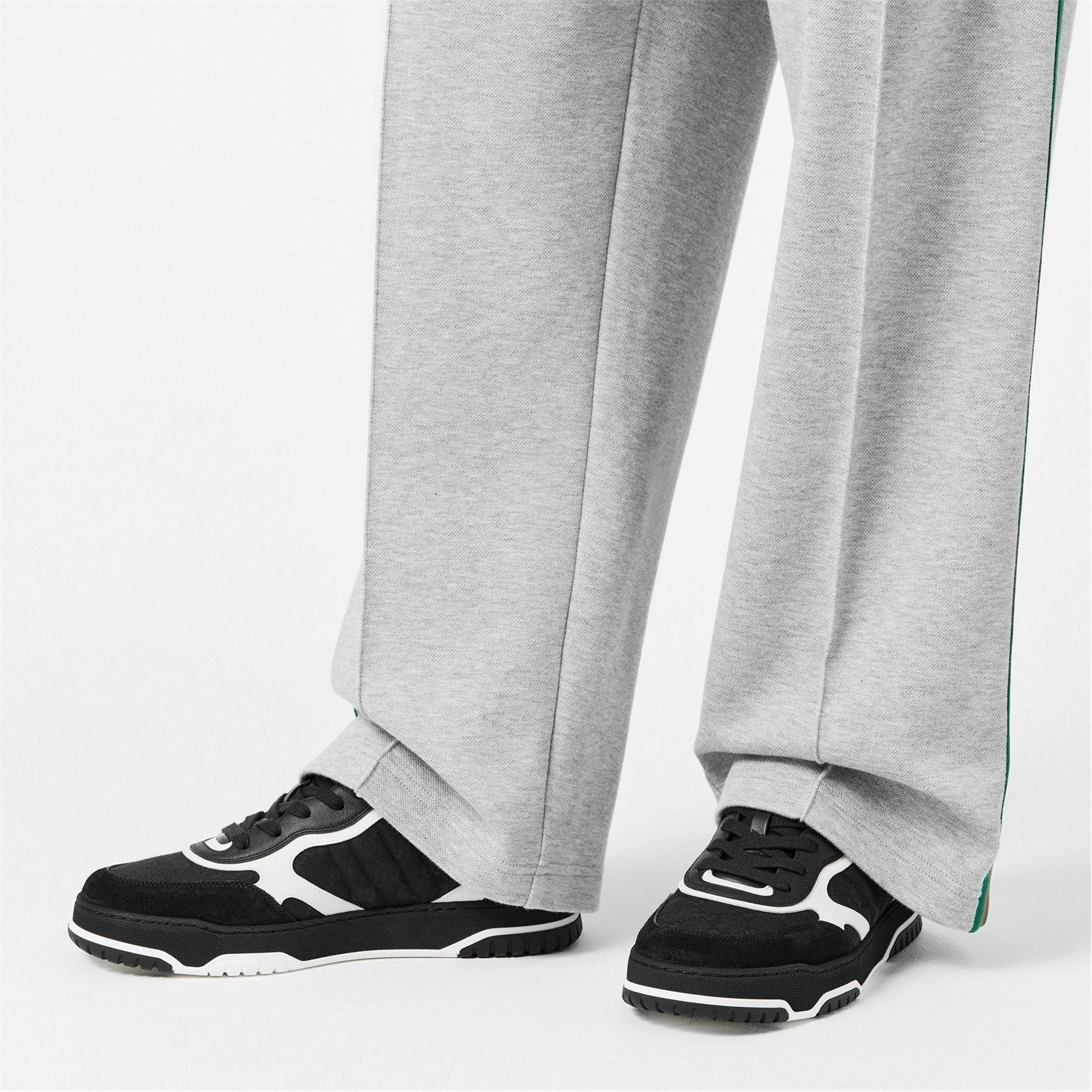 Gucci GG Re-Web Sneakers in Black and White - image 6