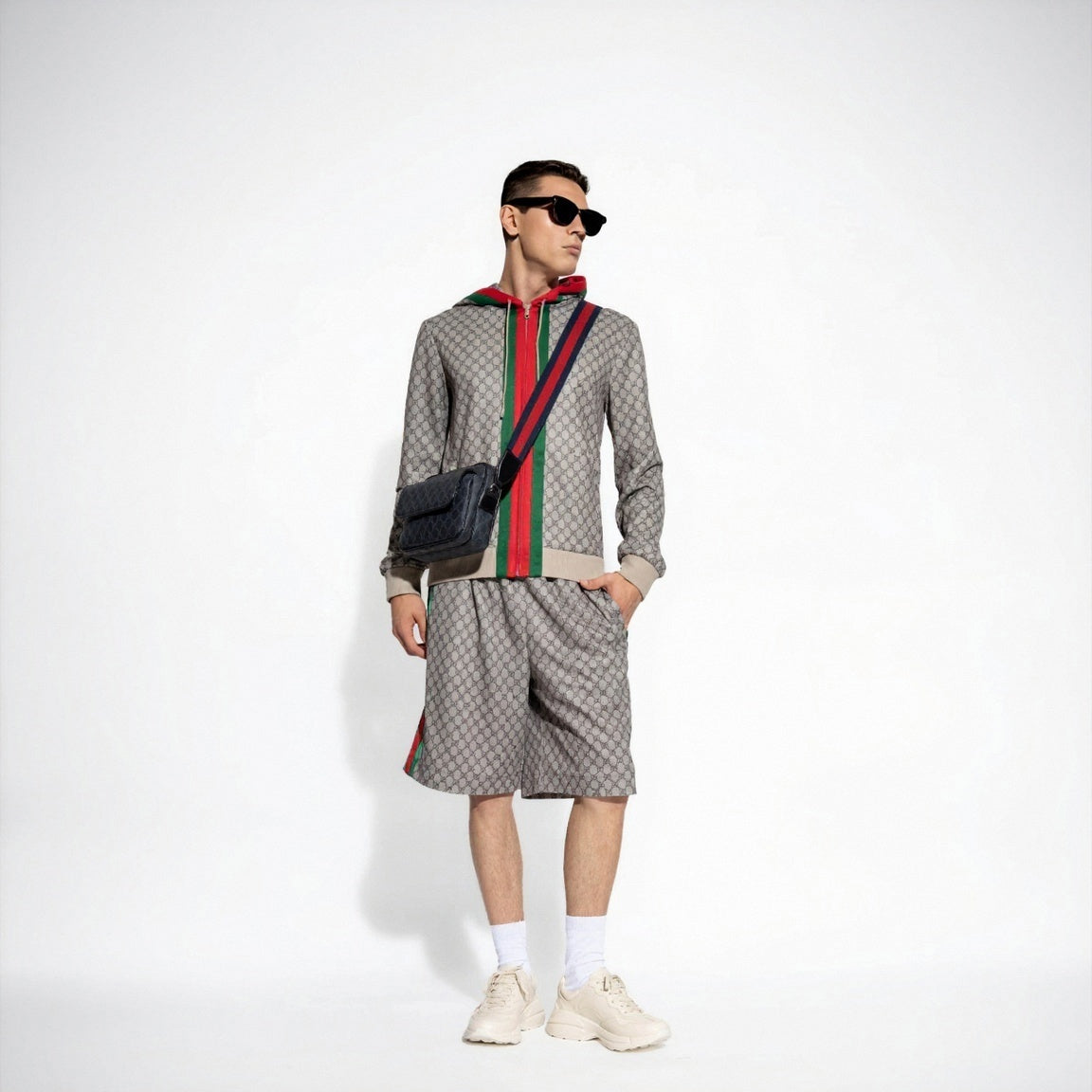 Gucci Beige Jacket With Monogram - image 5